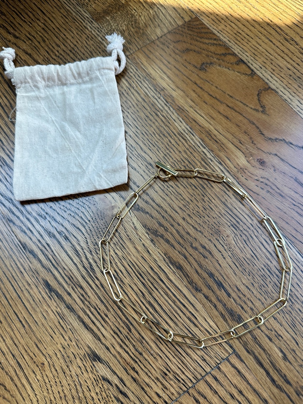Gorjana Paperclip Necklace